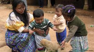Pequenos maias guatemaltecos