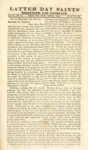 O Mensageiro e Defensor dos Santos dos Últimos Dias, Vol. 2, No. 7, Abril de 1836