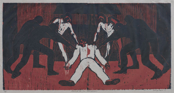 "Comoo um cordeiro ao matadouro", de Gary Ernest Smith, 1971.