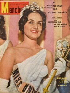 A Miss Universo mórmon na capa da revista Manchete, em 1960.