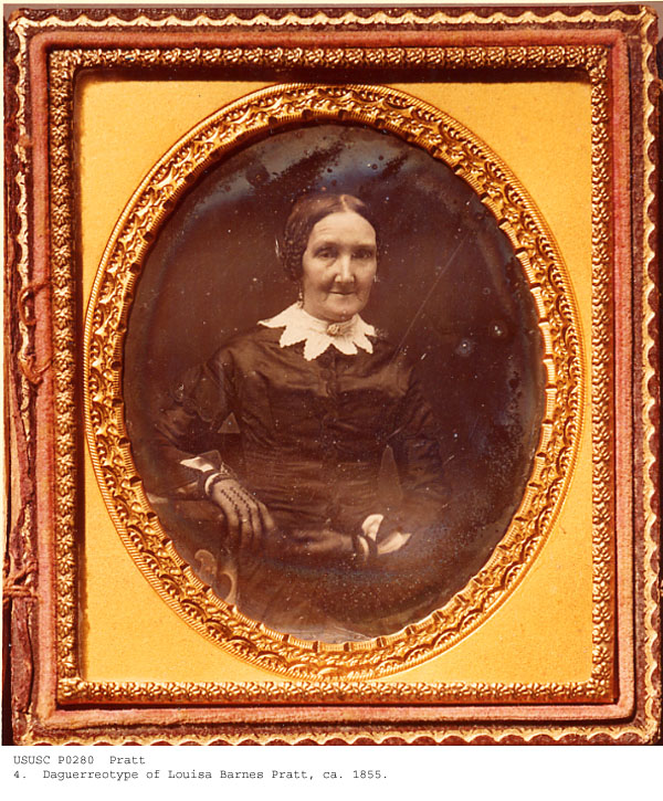 Louisa Barnes Pratt ca 1855