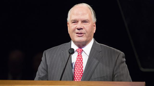 Presidente Ronald A. Rasband da Presidencia dos Setenta Fotografia: Mark A. Philbrick/BYU Copyright BYU Photo 2015 All Rights Reserved photo@byu.edu (801)422-7322