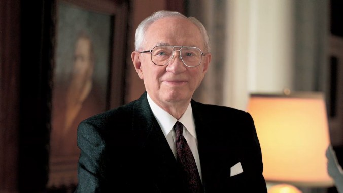 Gordon B. Hinckley, 15o Presidente d'A Igreja de Jesus Cristo dos Santos dos Últimos Dias (1995-2008)
