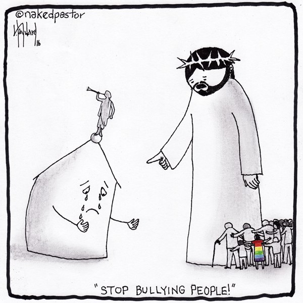 'PARE DE FAZER BULLYING COM AS PESSOAS', “Mormon Church & Bullying” por David Hayward 