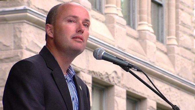 Vice-governador de Utah, Spencer Cox (Foto: KUTV)