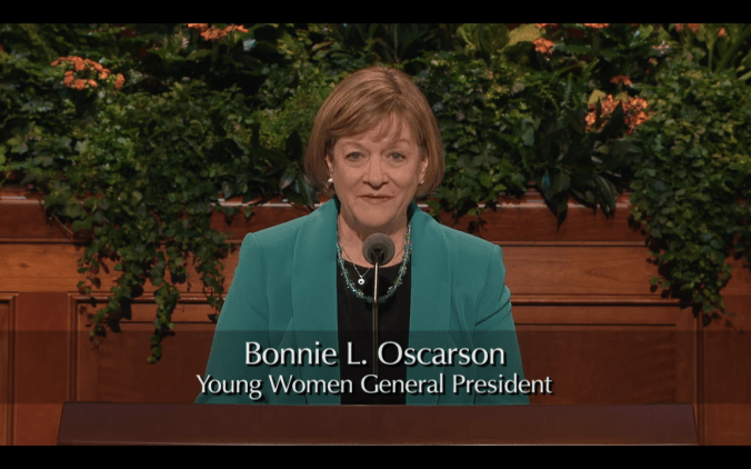 Bonnie Oscarson, Presidente Geral da Organização das Moças
