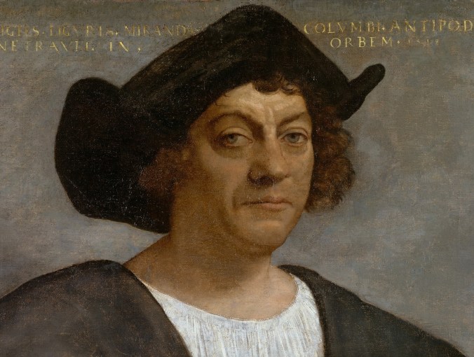 Retrato de Homem, supostamente Cristóvão Colombo, por Sebastiano del Piombo (1485–1547)