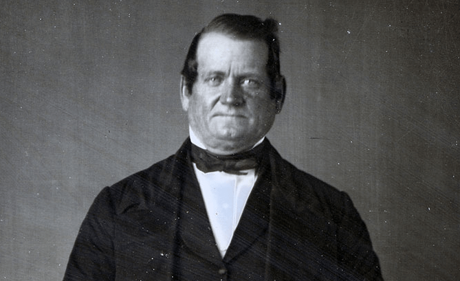 Orson Hyde Photograph, Marsena Cannon, circa 1852. (Church History Library, Salt Lake City.)