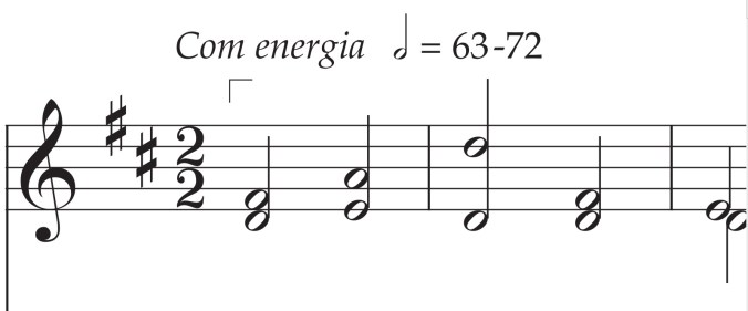Trecho do hino #24 do hinário SUD atual