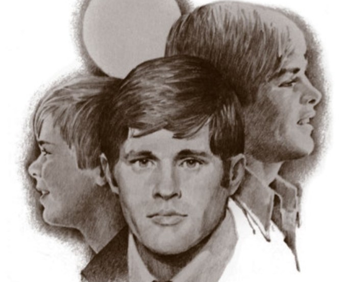 Arte da capa do panfleto "Somente para os Rapazes", por Boyd K. Packer