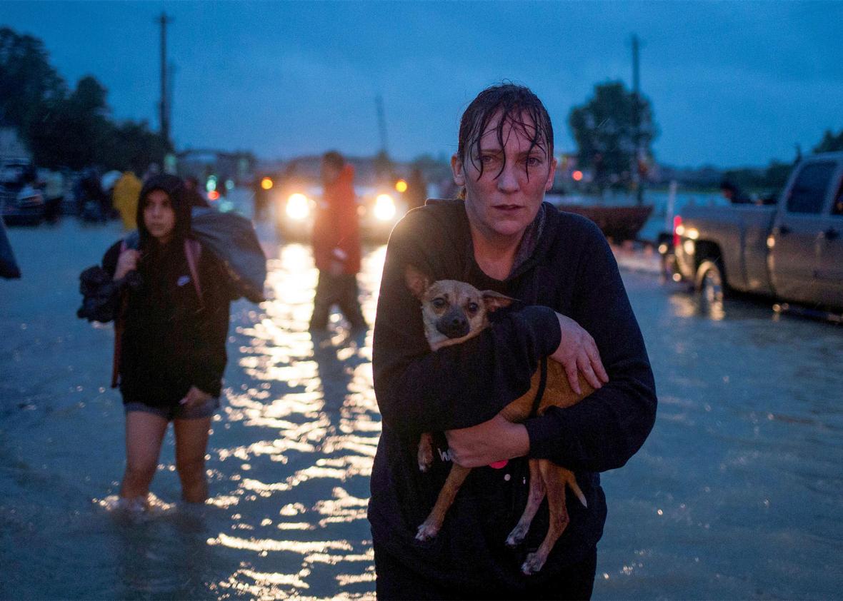 Houston furacão desastre Deus